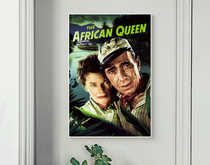 African queen number 1951 John Houston Katherine Hepburn poster