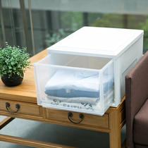Alice storage box drawer type Alice wardrobe storage box household wardrobe clothes plastic finishing box iris