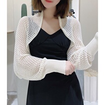 Ximei Coco selected department store Ice silk knitted shawl neck protection Breathable ultra-thin comfortable UV protection