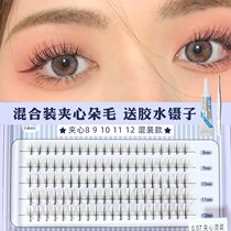 minetook sandwich adobe false eyelash multi-size mix single-cluster day ensemble A-type fairy fur grafting nature