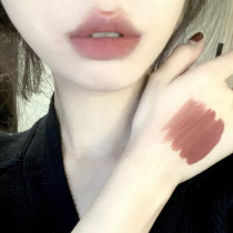 HYNTOR Black Rabbit Macaron Lip Clay Lip Glaze 06 Bean Sand Color Lipstick Red Small Crowdbrand Autumn Winter Affordable Student 02