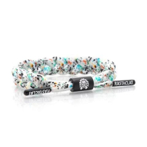 RASTACLAT official lion cub splashing ink series White Black splashing ink men and women couples shoelaces