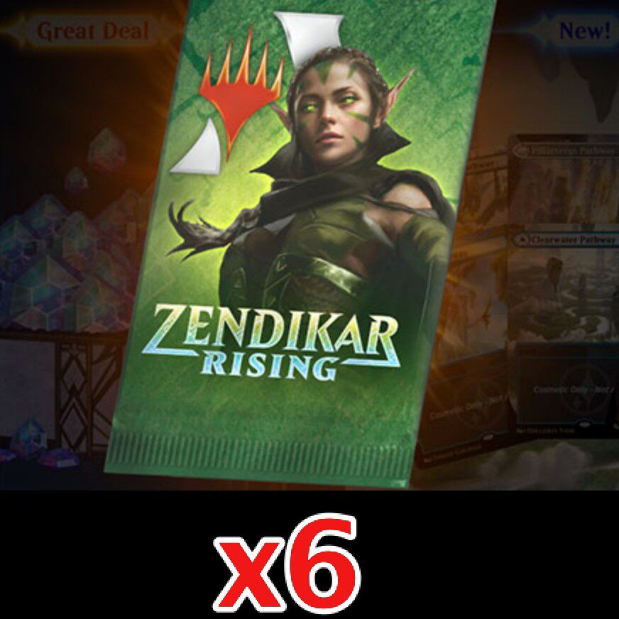 Magic Arena Zandika Booster Pack Redemption Code ZNR
