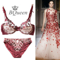 Transparent Bra Full Penetration Sexy Bra Lace Lingerie Woman Pure Desire Wind Slim BIG CHEST FOR A SMALL SEXUAL APOLOGETIC SUIT