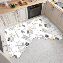 Nordic Kitchen Ground Mat can scrub full laid cushion Subway to door Home Entry door Free pvc Anti-slip anti-oil waterproof