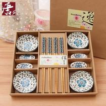 Bowl set Chinese style gift souvenir craftwork Creative