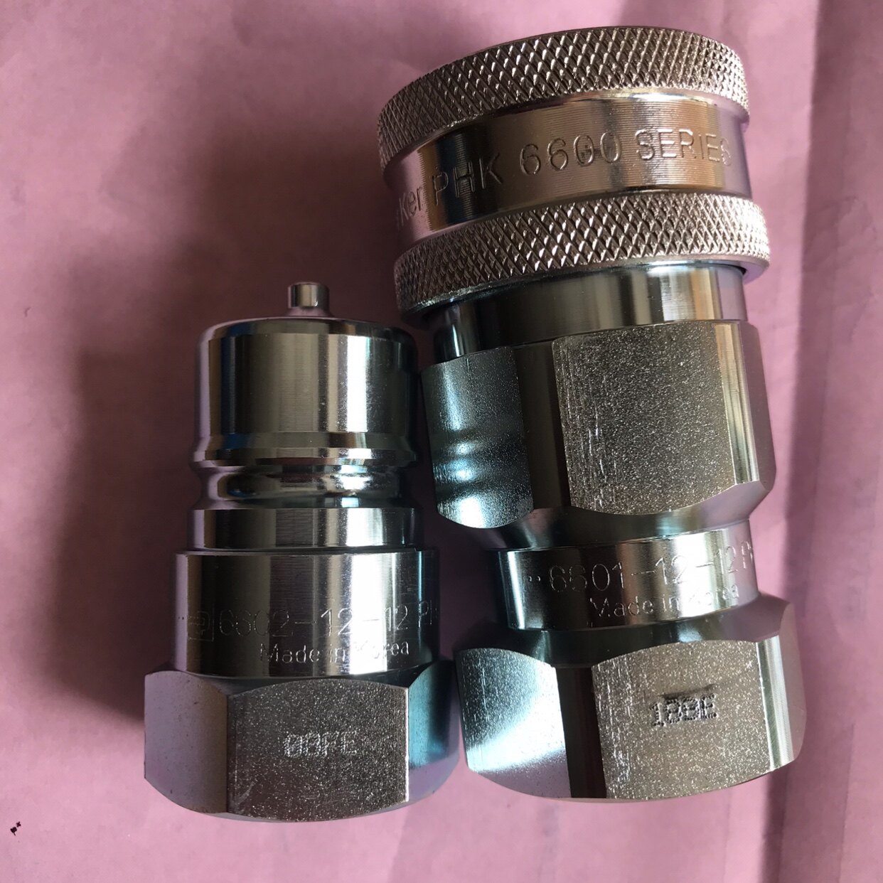 Parker Pike 6601-12-12 Fast Joint 6600 Series iso7241-A6602-12-12npt