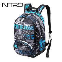 NITRO Nai Joe shoulder bag male Korean backpack College student Bag Girl backpack tide household outsourcing