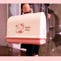 Alice portable pet box pet cage aviation box pet out portable dog bag cat bag check suitcase