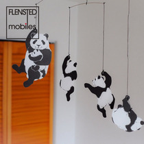  Denmark Flensted Mobiles Animal Pendant Panda Dolphin Rabbit puppy Dynamic Creative Charm