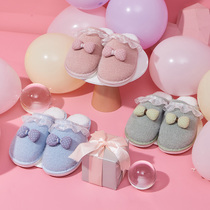 Cotton slippers women winter home lovers indoor non-slip home cute home 2021 New wool slippers men autumn and winter