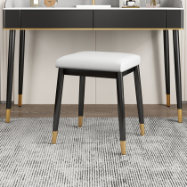 Makeup stool light and luxurious modern minimalist comb Makeup Chair Home Bedroom Mesh Red Ins Nordic Dresser Chair Dresser