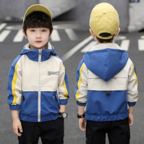 Boy Clothing Boy Coats Foreign Air 2021 New Spring And Autumn Models Korean Version Handsome Gas Clip Jersey Kid Trends Child Baseball Suit