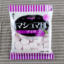 Japanese flavor candy Wuji Island marshmallow seed flavor 180g bagged white and tender soft glutinous gummy
