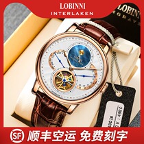 New Robinson Watch Mens Tourbillon Mechanical Watch World Famous Brand Top Ten Brand Mens Watch Big Dial