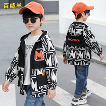 Boys' autumn coat New fashionable Yan Qiuqiu Han version of the top in 2022 Children's early autumn jacket tide