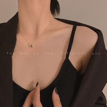 Light luxury design small waist necklace female tide ins niche senior sense simple temperament personality cold wind choker