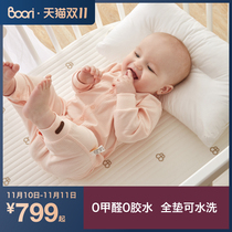 Boori can wash baby mattress 4D air fiber thin mat breath breathable soft cushion baby mattress