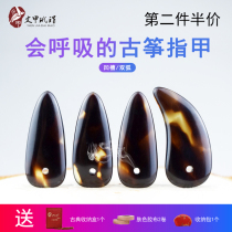 Wenjia Tortoiseshell guzheng professional adult examination groove Nail Guzheng medium trumpet nail prosthesis for childrens beginners