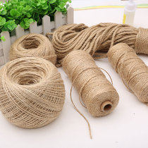 9 9 9 Yellow rope handmade material solid color binding rope hanging tag packing rope decoration diy Hemp rope line