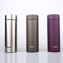 Shanghai water thermos cup stainless steel straight Cup 6871 large capacity double vacuum cup tea cup