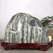 Natural rough stone Taishan stone Feng Shui ornaments Indoor and outdoor fill corner office patron stone Ornamental stone Strange stone