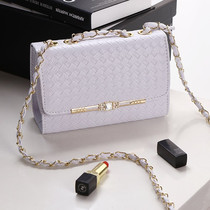 Wild women 2019 bag fashion summer woven chain atmospheric bag messenger simple Korean version shoulder new