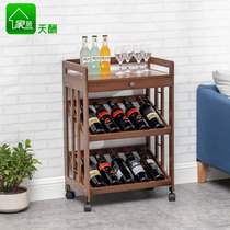 Nordic lockers side of the living room sofa next to the cabinet small coffee table tea rack storage rack tea shelf side table