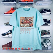 Li Ning 2021 Summer new Mickey pure cotton short sleeve male series loose motion T-shirt culture shirt AHSR199