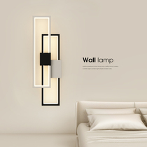 Modern creative wall lamp designers living room background wall strip decorated gangway corridor light and luxurious bedroom bedside headlights