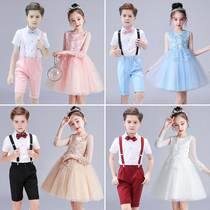 June 1 childrens performance costume boy recitation with pants girl dance performance clothing primary school chorus dress