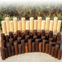  Fields Garden wood grid Bar European-style Interior decoration Living room High 20 cm portable wood fencing storefront outdoor partition bar