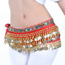 228 Coin color diamond belly dance waist chain belly dance waist belt waist belt waist towel dance suit suit accessories special