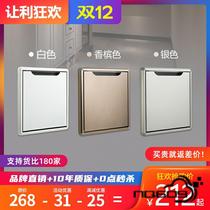 Wall folding stool Home stool Bathroom bath stool Japan hidden ultra-thin wall-mounted entrance chair Shoe stool