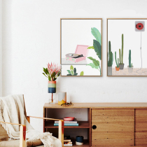 Self painting DIY digital oil painting hipster decorative painting Music restaurant students Nordic hanging painting niche painting ins