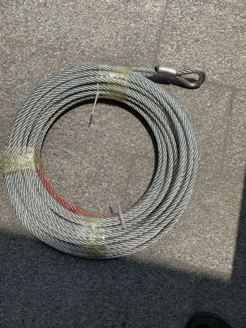 Electric winch steel wire rope 12000 lbs special galvanized steel wire rope
