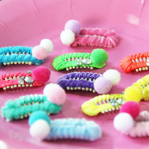 Super cute Korean same safety clip dog hair ball hairclip 3cm bbclip pet hair accessories