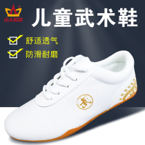 Summer breathable canvas Bull Fascia Bottom Tai Chi Shoes Children Men and women Wushu training Competition Taijiquan Martial Arts Shoes Cloth Shoes