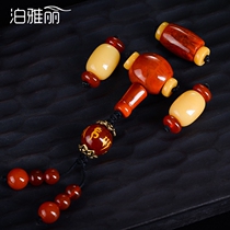 Natural southern red agate beeswax jade accessories set star Moon Moon diamond Bodhi Seed bead bracelet necklace diy accessories