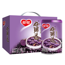 Yinlu good porridge road purple sweet potato purple rice eight treasure porridge whole box clearance fast food 12 cans special Guangdong