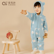 Love for poetry iwishkids newborn baby clothes autumn newborn baby jumpsuit spring and autumn