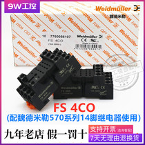 Original dress Weidmüller Relay Base FS 2CO 3C0 4CO 4CO Weidmülle SPW ECO 3CO