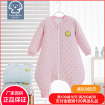 Baby Sleeping Bag Winter Thickened Baby Splits Sleeping Bag Thickened Kids Cotton Kick 1-3 years old 8577