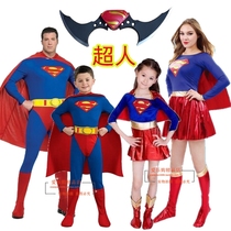 Halloween childrens costumes boys Superman costumes girls cos kindergartens grandchildren performance costumes