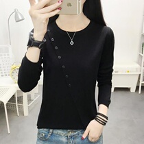 Base shirt womens autumn and winter loose Korean version of womens 2021 New Tide coat foreign style thin pullover sweater