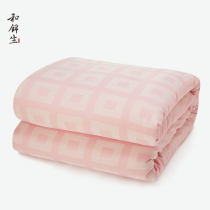 He Jinsheng He Le old coarse cloth quilt cover single cotton quilt cover single double cotton thick encryption