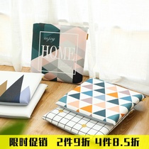 Nordic slow rebound memory cotton car cushion Female office dining chair non-slip sofa Student chair summer thickened
