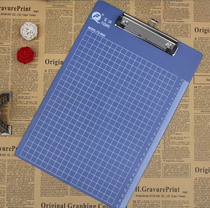 Fuqiang A4 plastic board clamp office file plywood writing flat head board clamp folder