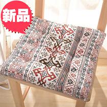 Thickened cushion student Chair office chair cushion non-slip cushion simple strap summer g-season computer stool meal 2 tables