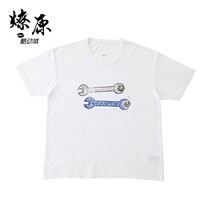 Liaoyuan Equipment visvim JUMBO TEE SS VV SPANNER 2019SS Wrench Short Sleeve T-shirt